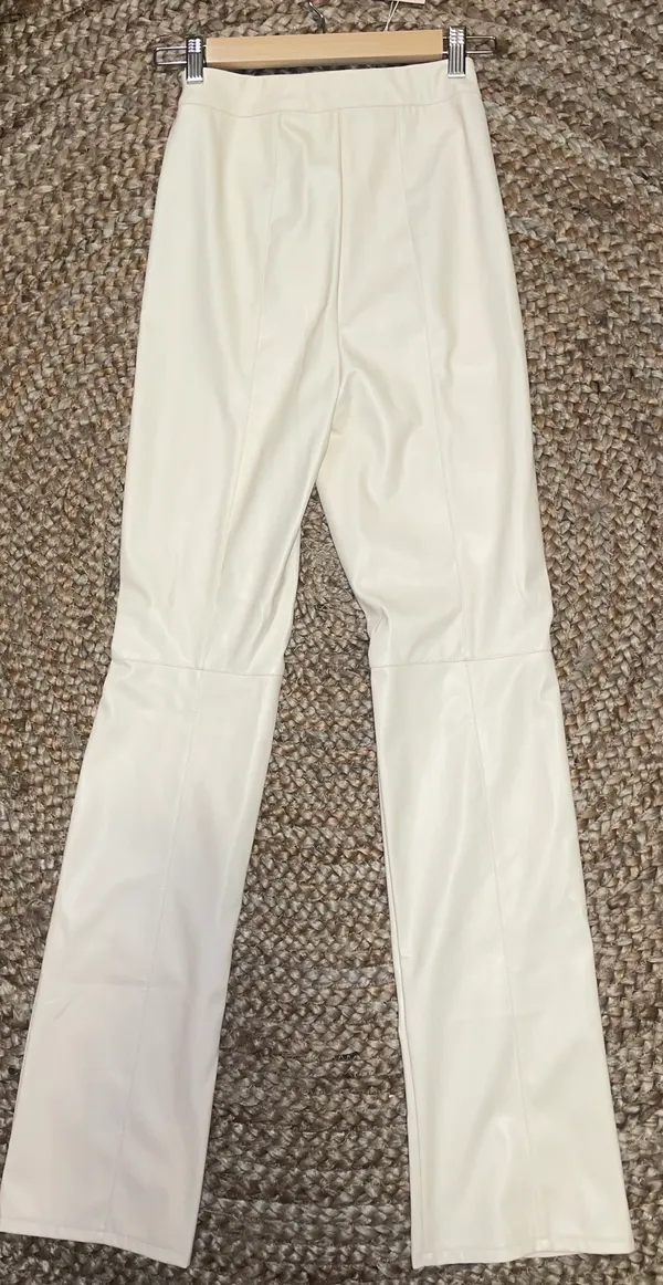 Missguided Leather Pants - Image 3