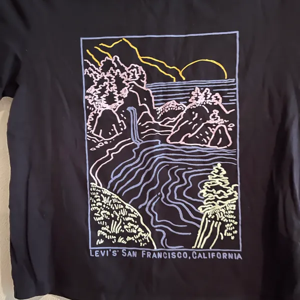 Levi's Black T-Shirt - Image 3