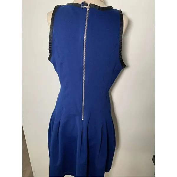 Banana republic blue dress, size 14 - Image 4