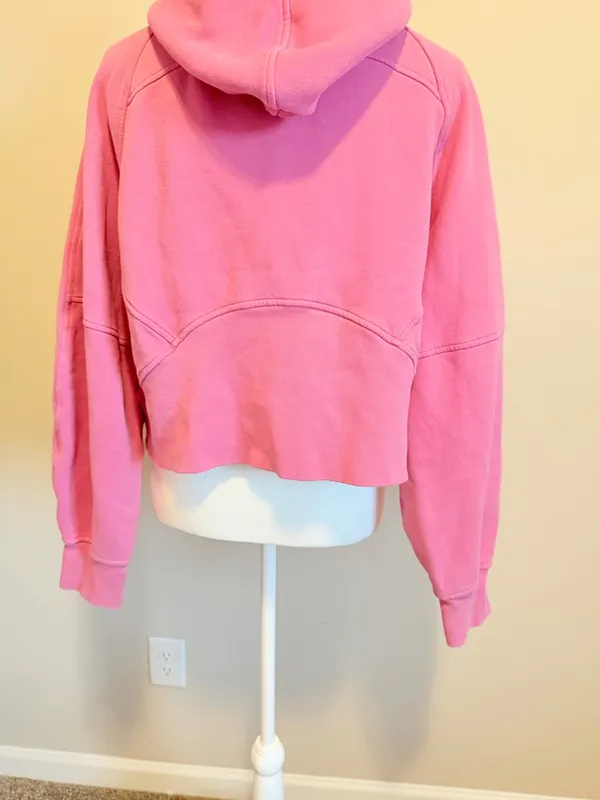Lululemon Scuba Oversized Half-Zip Hoodie Pink size m/l women's - Image 11