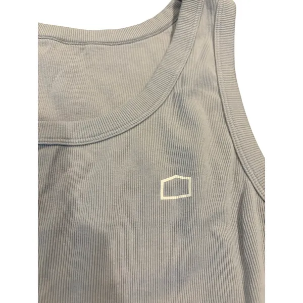 Banana Home Light Blue Ribbed Tank Size XXL - Image 2