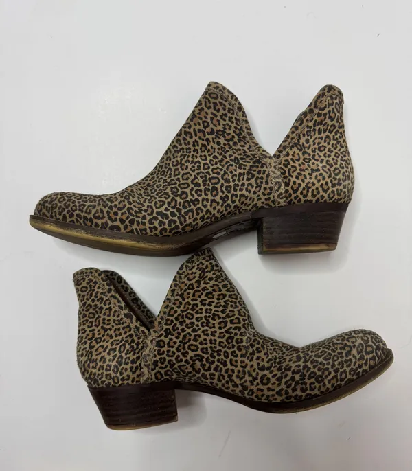 Baley Animal Print Ankle Boots Size 7.5M - Image 7
