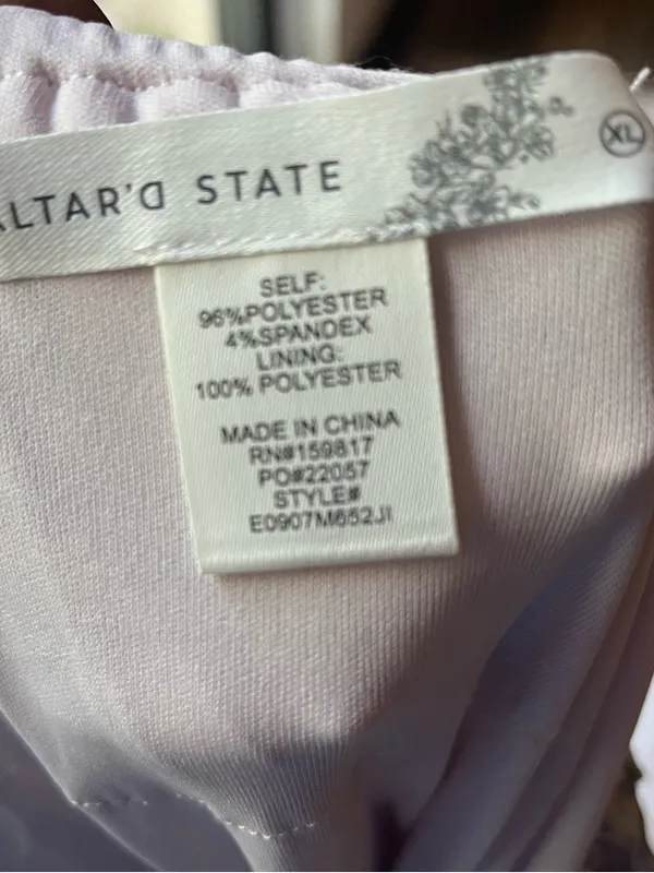 Altar'd State Lilac Halter Dress - Image 3