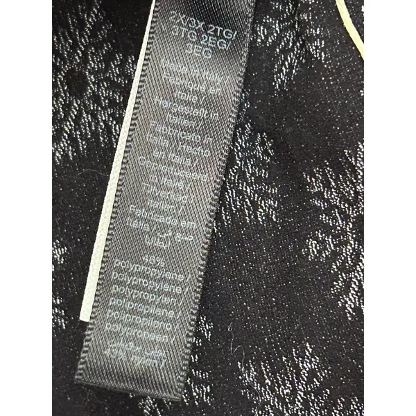 SKIMS FIRST LAYERS Half Zip Onesie 2X/3X OBSIDIAN WINTER FAIRISLE New - Image 8