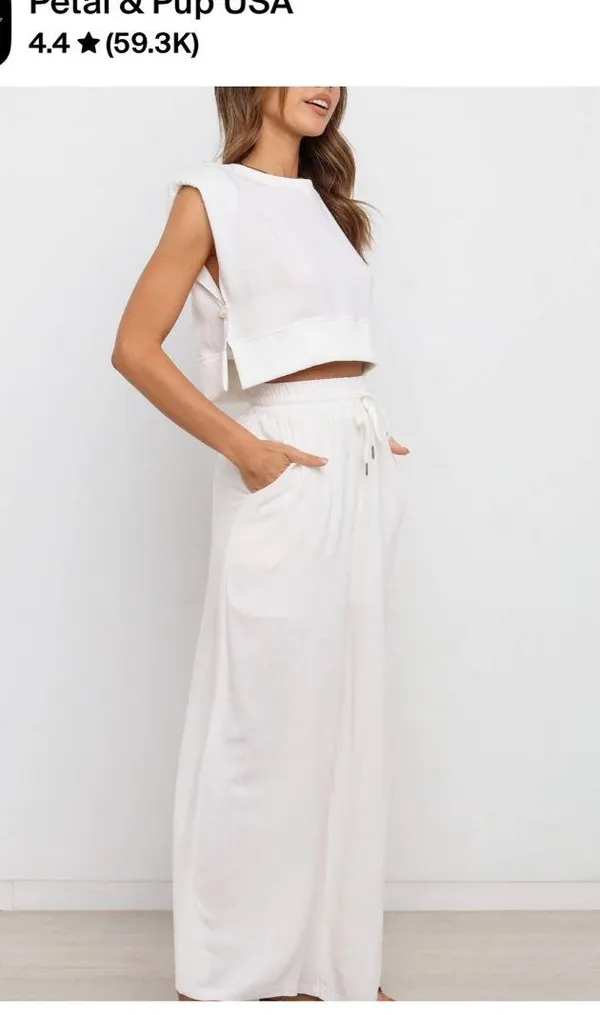 Whitley Top in White - Petal and Pup - Image 2