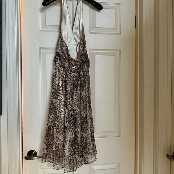 BCBG Maxazria brown halter dress Brown Size 2 - Image 7