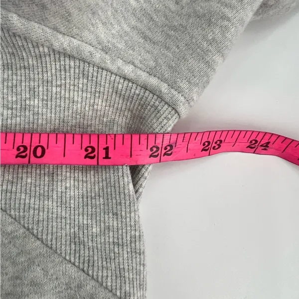 Lululemon‎ Scuba Oversized Half-Zip Hoodie M/L heathered gray - Image 5