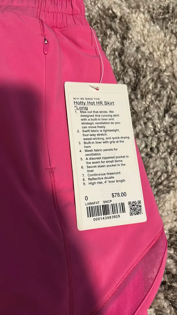Lululemon Hotty Hot Skirt High-Rise Long - Image 3