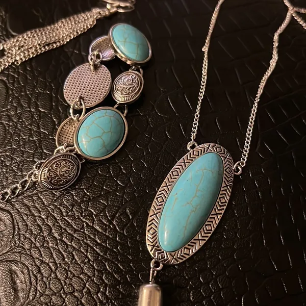 Turquoise 3‎ pc jewelry set - Image 2