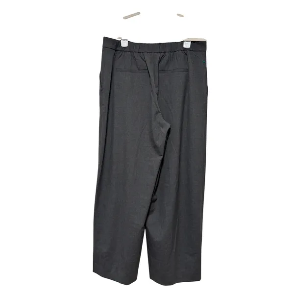Banana Republic Hayden Gray Wide Leg Pants Size 14 - Image 3