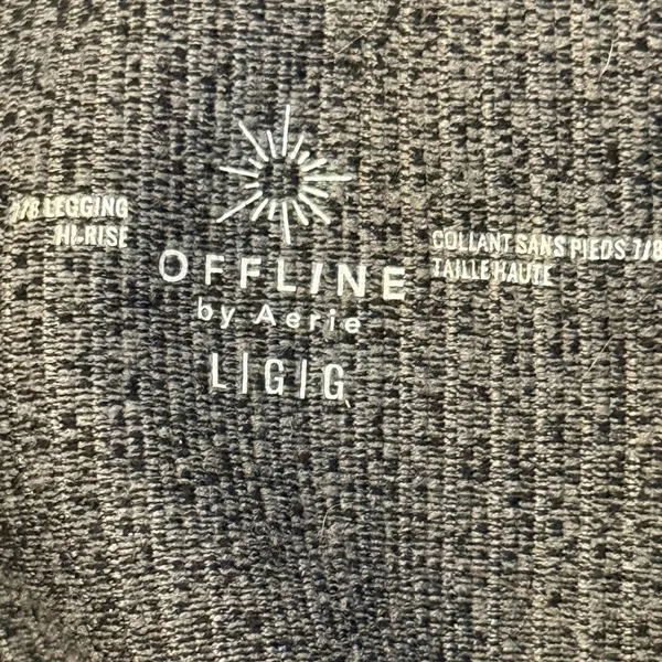 Aerie offline black 7/8 high rise leggings - Image 2
