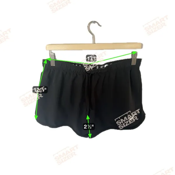 Nike Women's Black Athletic Shorts - Image 2