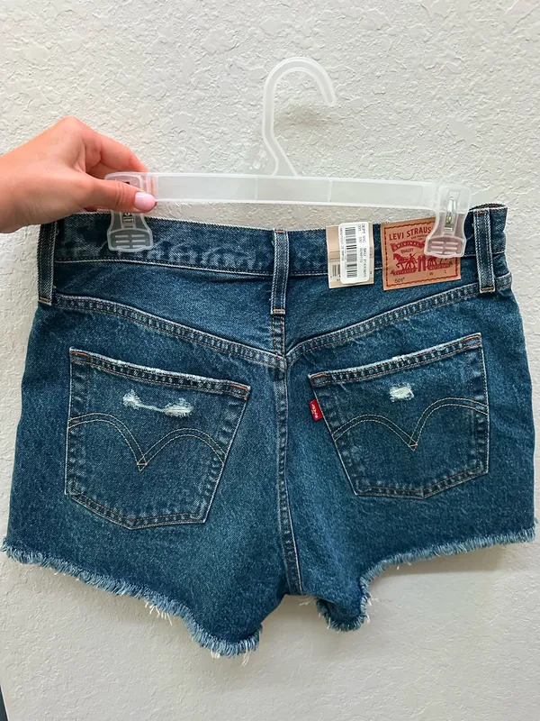 Levi’s Shorts 501 Denim High-Rise - Image 2