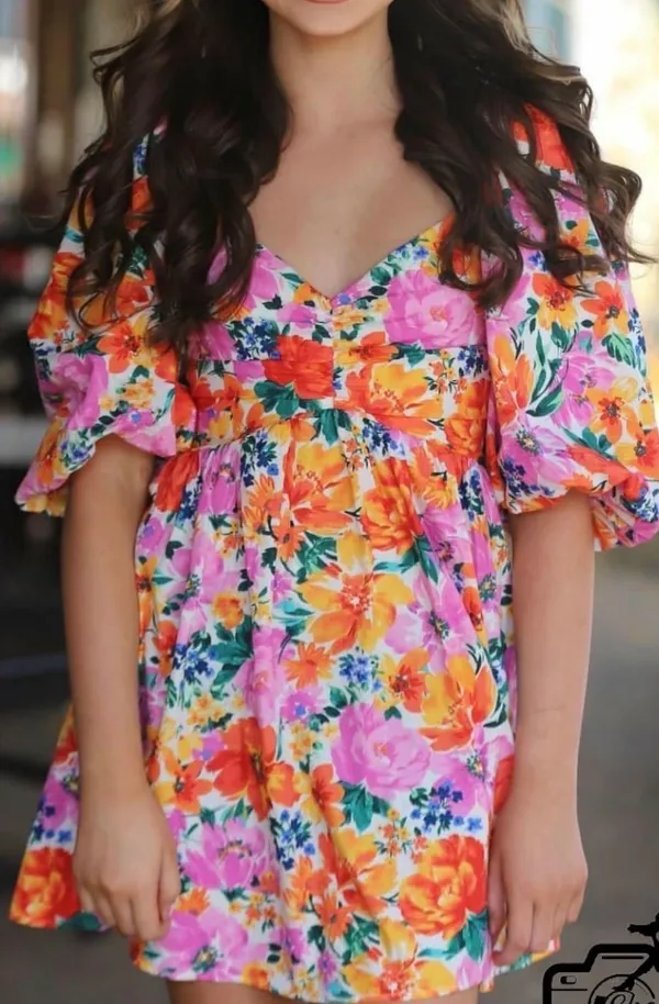 Altar'd State Floral Dress - Image 2