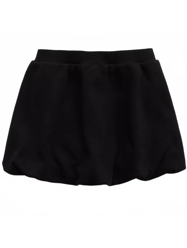 AE OFFLINE By Aerie Cloud Fleece Bubble Skort American Eagle NWT Black Large - Image 3