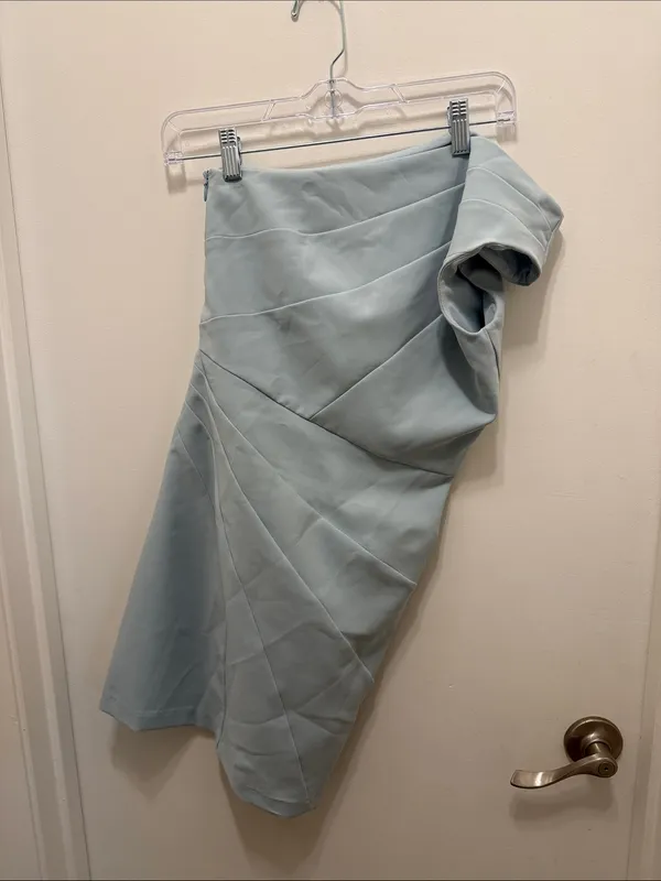 Michael Costello X REVOLVE Ava Dress in Ice Blue - Image 2