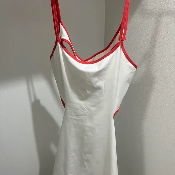 Free people movement racerback dress RED & WHITE - Image 5