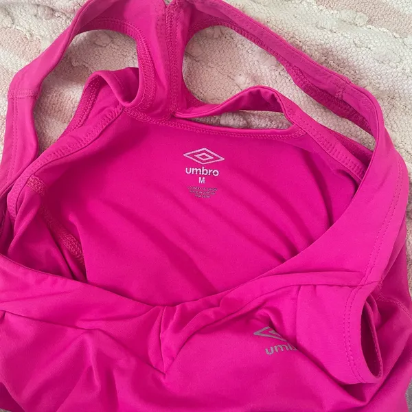 Umbro Fuchsia Racerback Athletic Top - Image 3