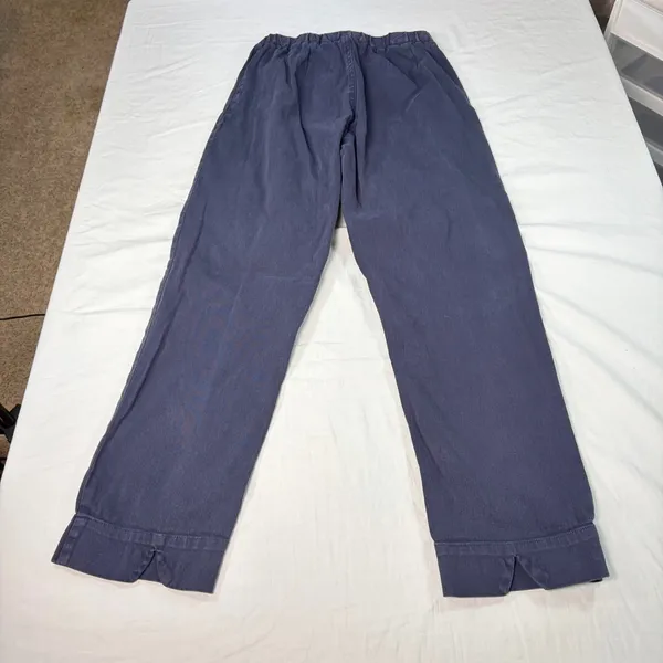 John Galt womens blue chino capri pants, elastic waist. Size S. preppy, classic - Image 3