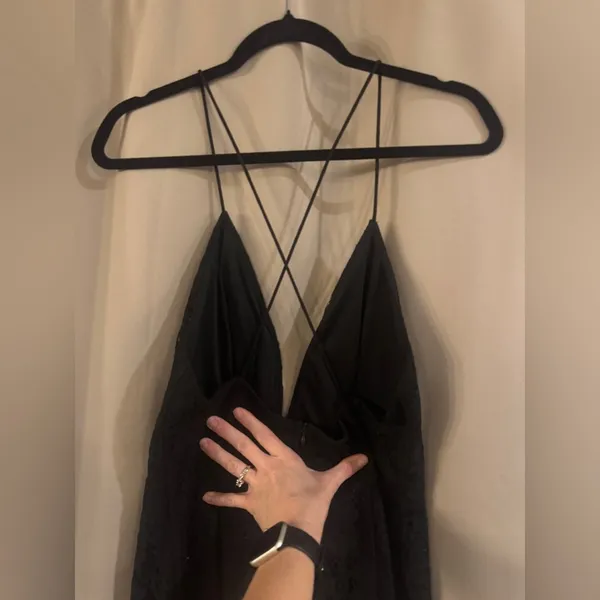 Women’s Ark & Co. Black Lace Dress - Image 2