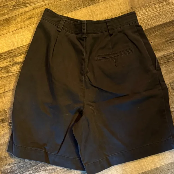 Liz Sport Elegant High Waist Black Women's Shorts / DG19 - Image 4
