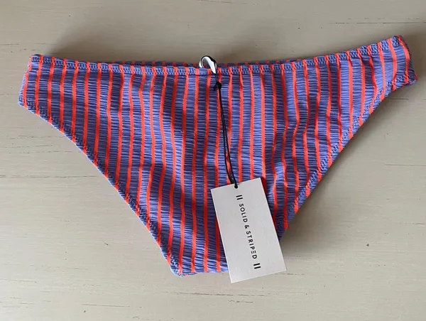 NWT  blue and orange striped bikini bottoms - Image 2