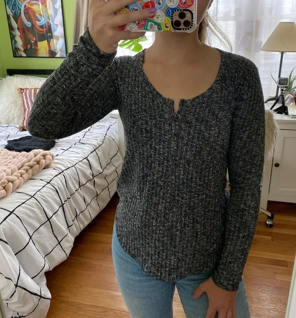 Abercrombie Knit Henley - Image 4