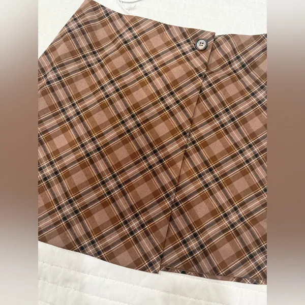 Princess Polly Brown Plaid Mini Skirt*NEW‎ - Image 13