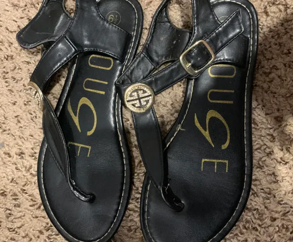 sandals Black Size 6.5 - Image 2