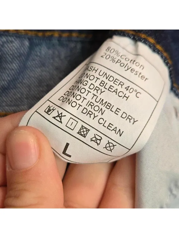 Relaxed Jeans Blue Size L - Image 2