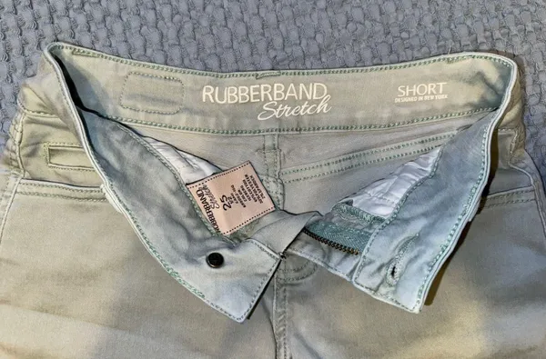 RUBBERBAND Stretch SHORT Green Size 25 - Image 3