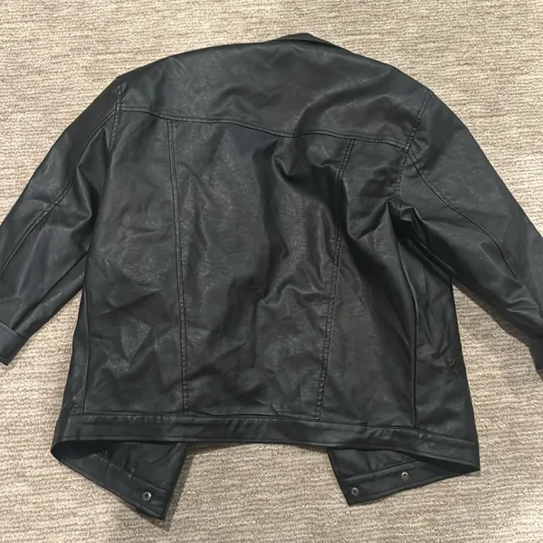 Princess Polly Leather Jacket - Image 6