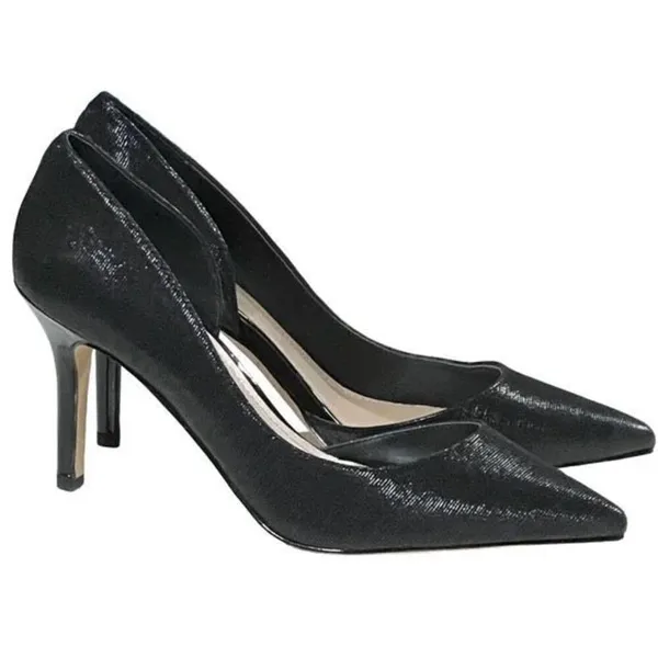 White House | Black Market ✨Ella Embossed-Leather D'Orsay Sz 9.5M Pumps✨ - Image 3