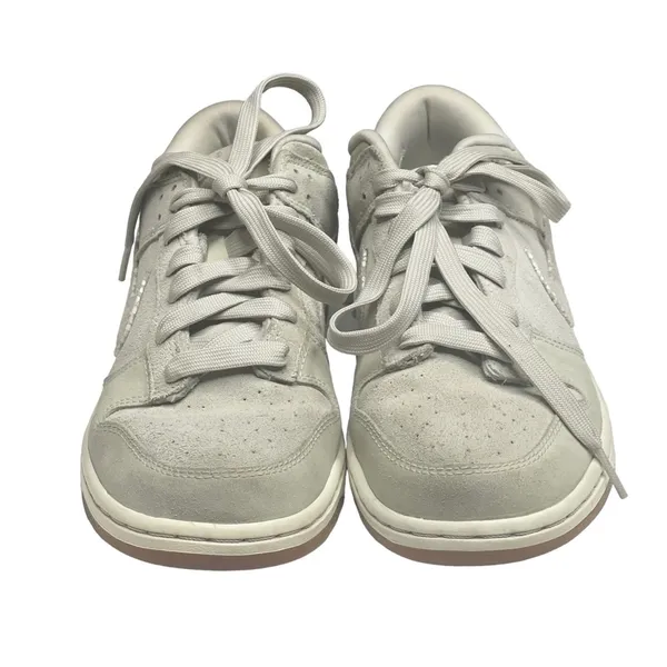 Nike VHTF: ✔︎ Dunk Low Skinny PRM Premium Sail Luster Basketball Sneakers ✔︎ 8.5 - Image 8