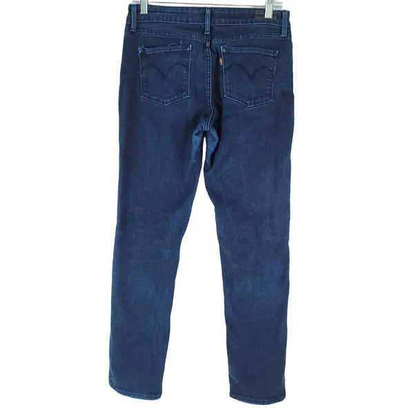 Levis‎ Jeans Womens 6/28 Slight Curve Mid Rise Slim 30x30 Stretch Denim - Image 2