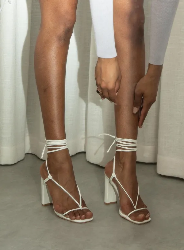 Princess Polly White Billini Virden Heels - Image 2