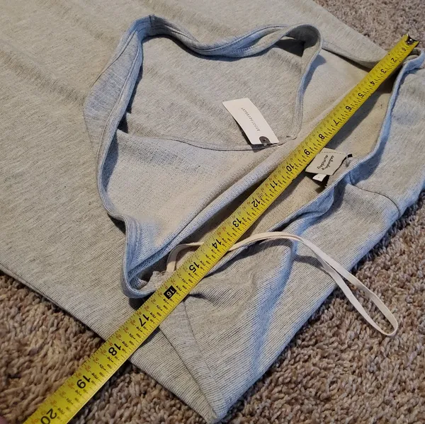 anthropologie grey halter maxi dress - Image 4