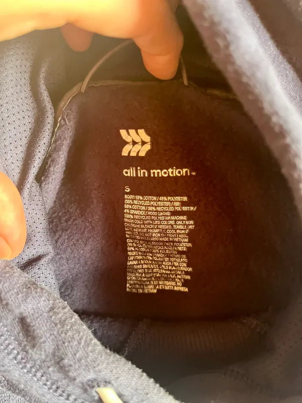Athletic Super Crop Hoodie - Image 2