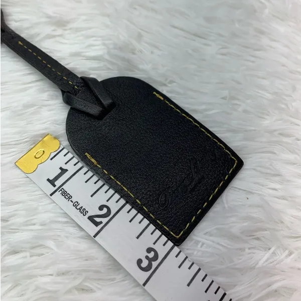 DOONEY & BOURKE Black Luggage Tag Bag Fob - Image 3