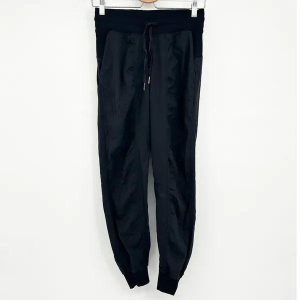 Lululemon Womens Athleisure Lounge Dance Studio Mid Rise Jogger Pants‎ Size 4 - Image 3