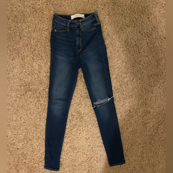 Abercrombie & Fitch Distressed Womens Jeans size 0 / W25 - Image 11