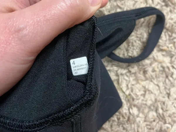 Lululemon Flow Y longline sports bra black Nulu - 4 - Image 11