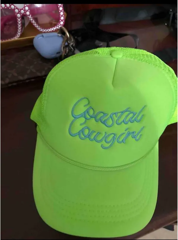 Lime green Coastal Cowgirl Hat - Image 2