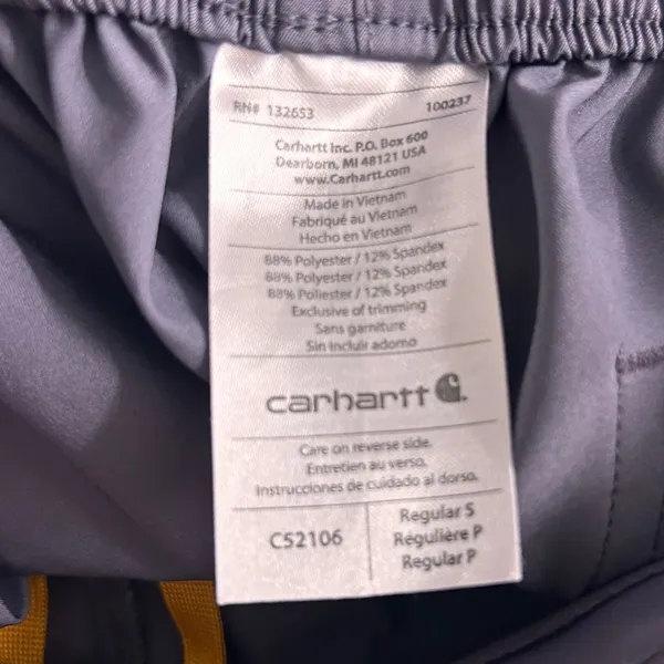 Carhartt Force Scrub Pants Gray‎ Small - Image 8