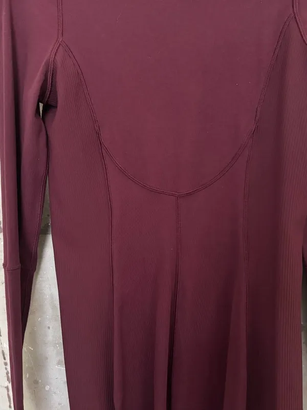 Lululemon Its Rulu Mock Neck Dress, Garnet - Image 8