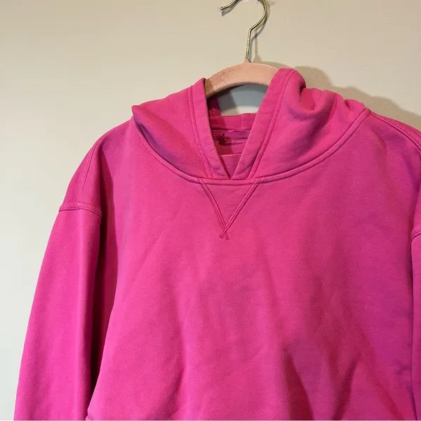 Lululemon All Yours Cropped Hoodie Pink‎ Women’s 6 - Image 3