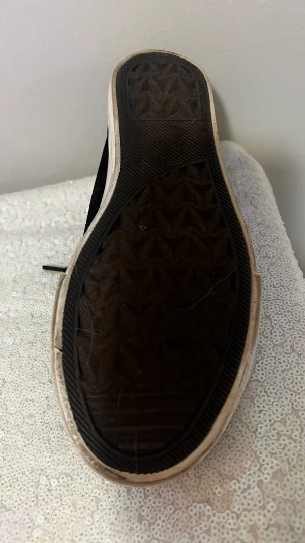 Boutique Leapord Print Slip On Canvas Sneakers - Image 4