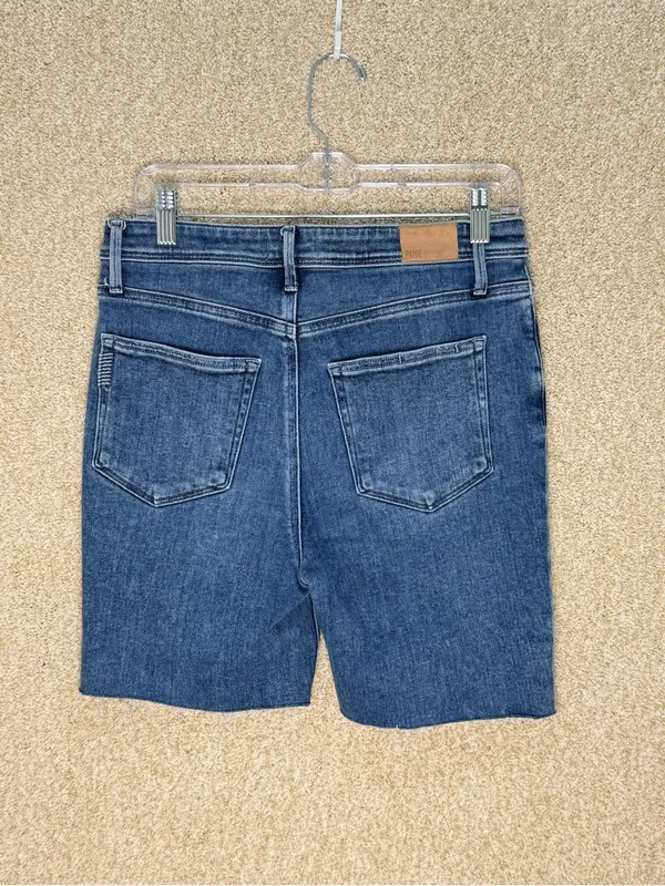 PAIGE Bermuda shorts size 30 denim jean shorts preppy summer medium‎ wash - Image 4