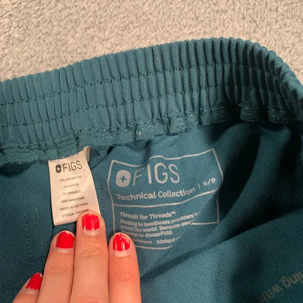 Figs Teal scrub Pants - Image 6