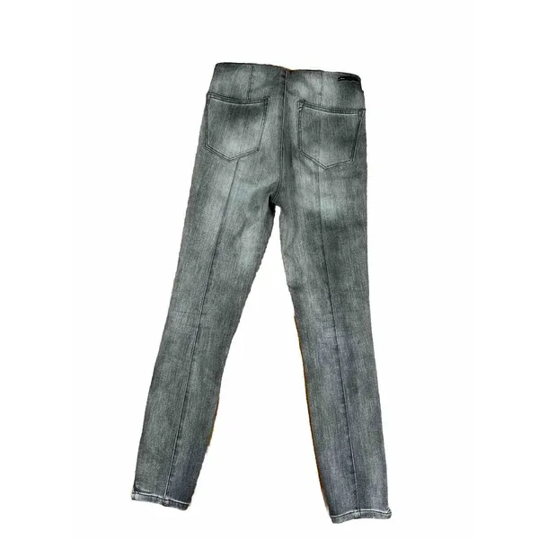 Pilcro and the Letterpress High Rise Denim Legging sz 28 Gray Pant Anthropolgie‎ - Image 6